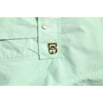 Dolce & Gabbana Green Cotton Short Sleeves Men Casual Shirt