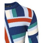 Dolce & Gabbana Multicolor Cashmere Knit Pullover Sweater