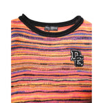 Dolce & Gabbana Multicolor Wool DGLogo Knit Pullover Sweater