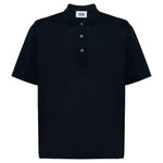 Alpha Studio Blue Cotton Polo Shirt AL-15367-IT48 | M