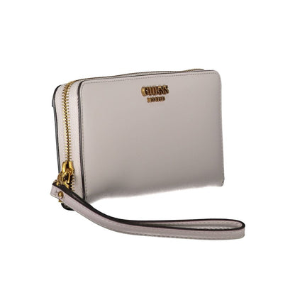 Guess Jeans Gray Polyethylene Wallet
