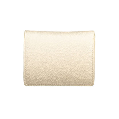 Mario Valentino Beige Polyethylene Wallet