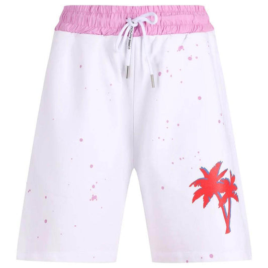 Comme Des Fuckdown White Cotton Short
