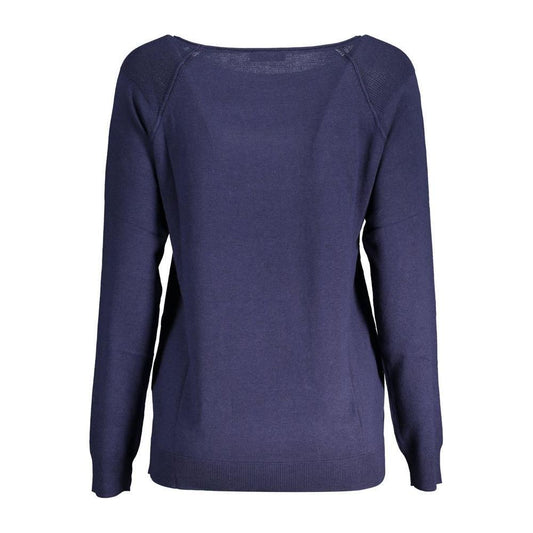 North Sails Blue Viscose Women Sweater