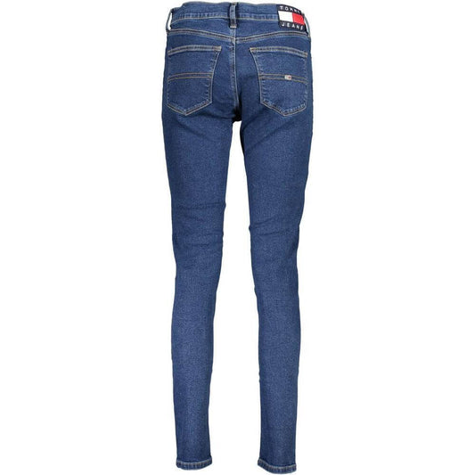 Tommy Hilfiger Blue Cotton Jeans & Pant