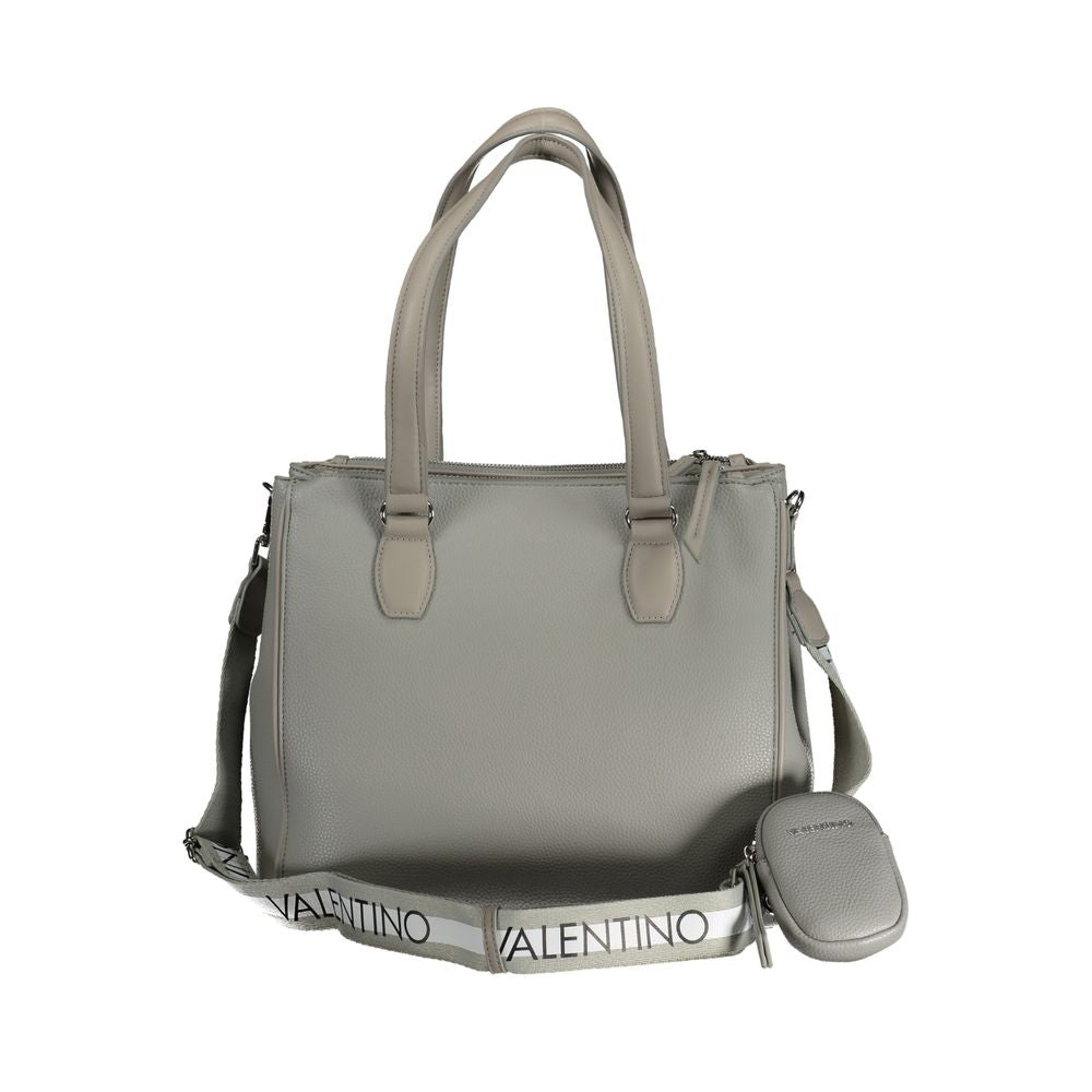 Mario Valentino Gray Polyethylene Handbag VA-29978