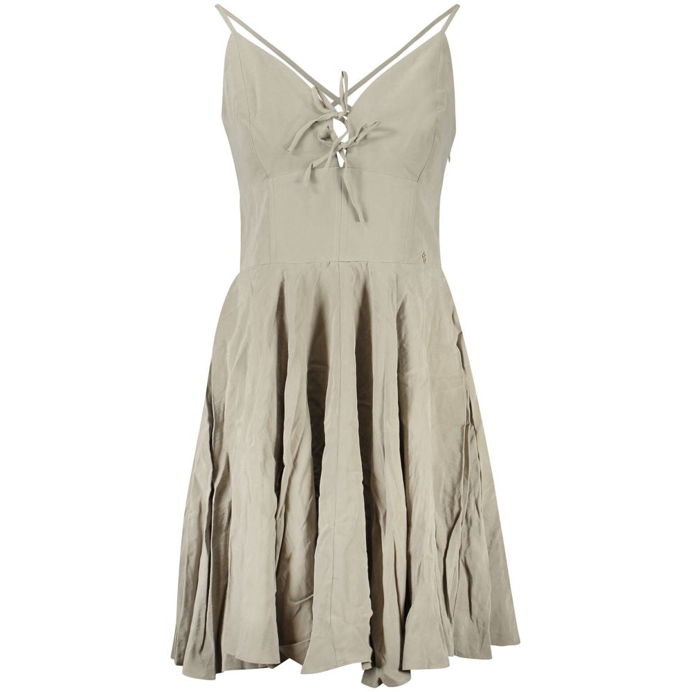 Guess Jeans Green Modal Women Dress GU-33288-XS