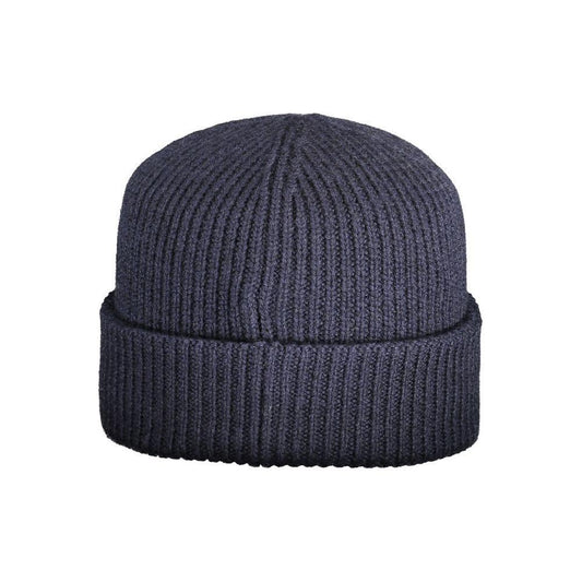 K-WAY Blue Wool Men Cap