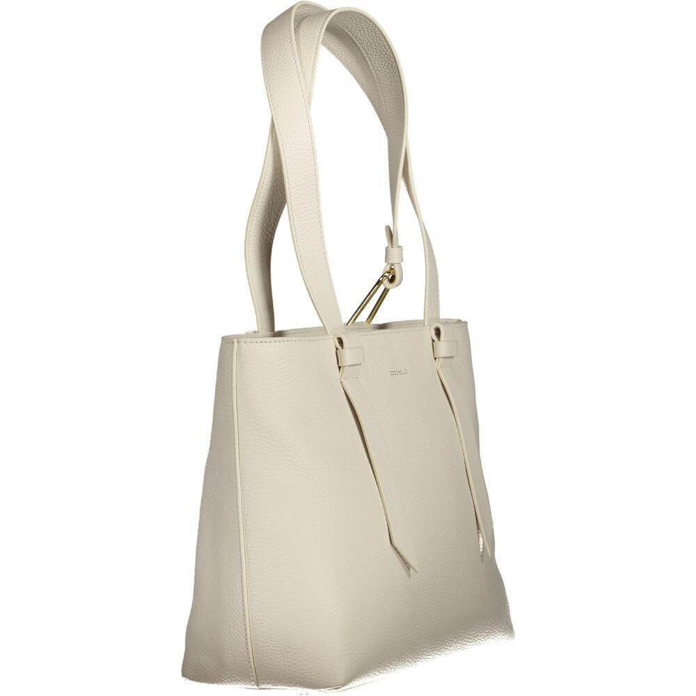 Coccinelle White Leather Handbag