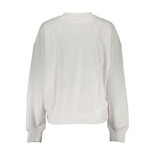 Calvin Klein White Cotton Sweater