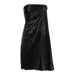 Dolce & Gabbana Black Strapless Sheath A-line Mini Dress