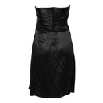 Dolce & Gabbana Black Strapless Sheath A-line Mini Dress