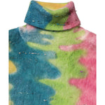 Dolce & Gabbana Multicolor Mohair Turtleneck Pullover Sweater THS90393-40