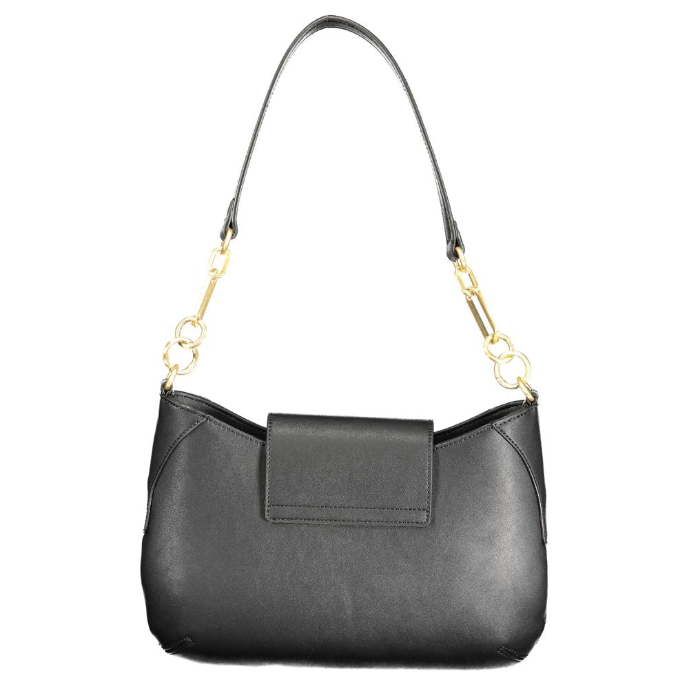 Mario Valentino Black Polyethylene Handbag