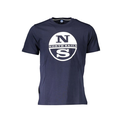 North Sails Blue Cotton T-Shirt