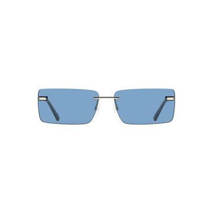 Calvin Klein Blue Metal Women Sunglass
