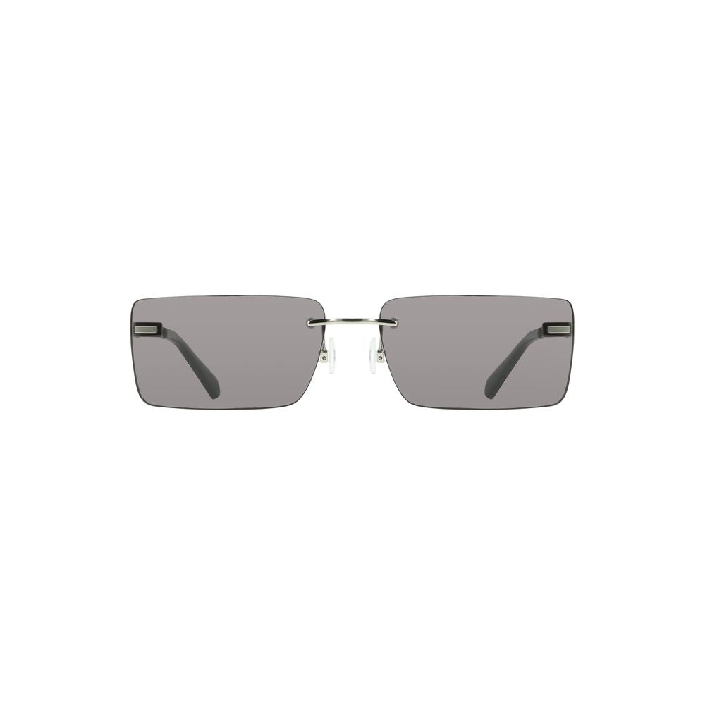 Calvin Klein Black Metal Women Sunglass