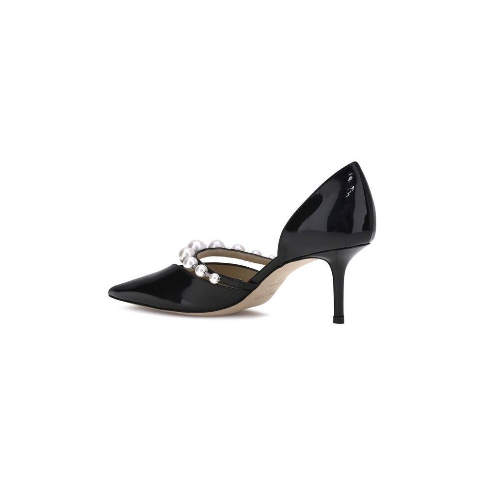 Jimmy Choo Aurelie Pumps JI-J000143336BLACKWHITE-EU35.5/US5.5