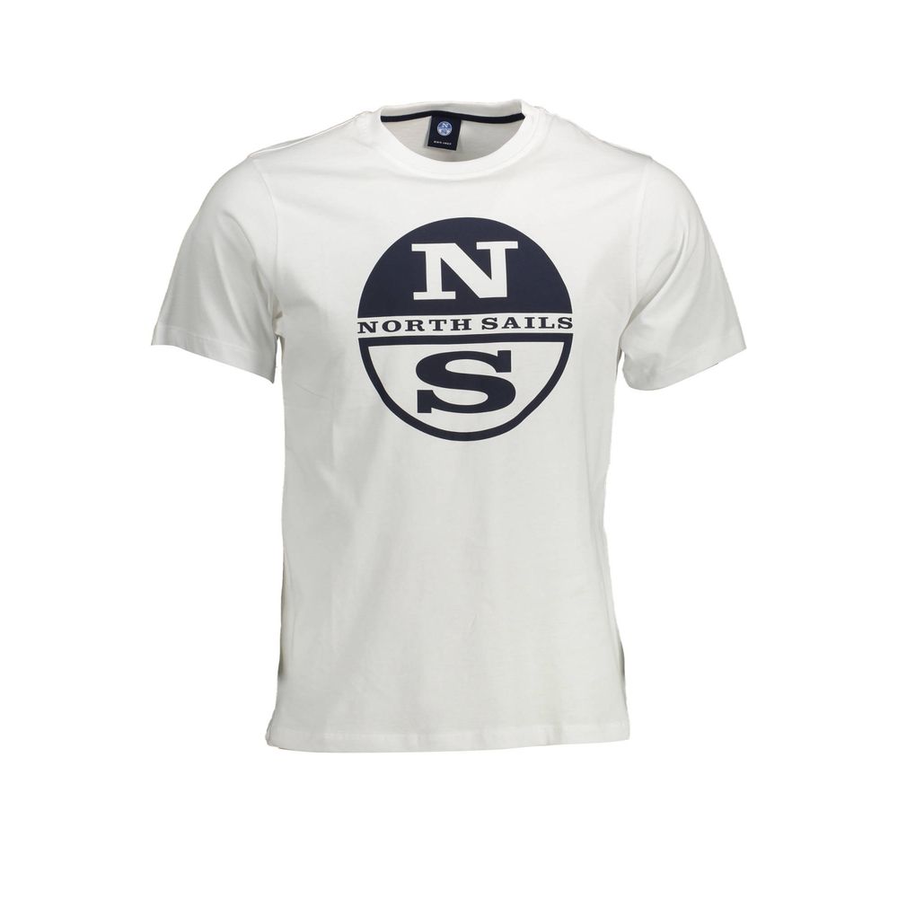 North Sails White Cotton T-Shirt