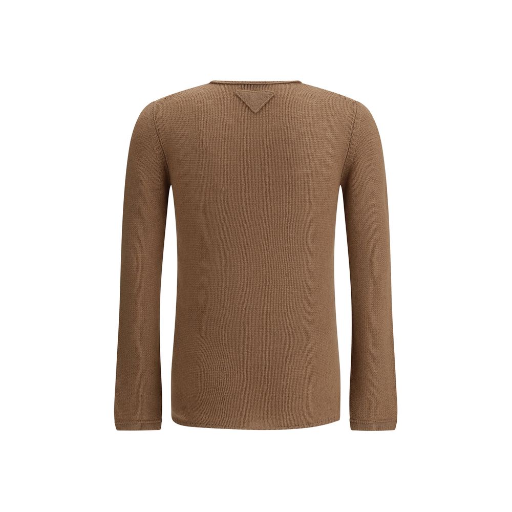 Prada Brown Cashmere Cashmere Sweater