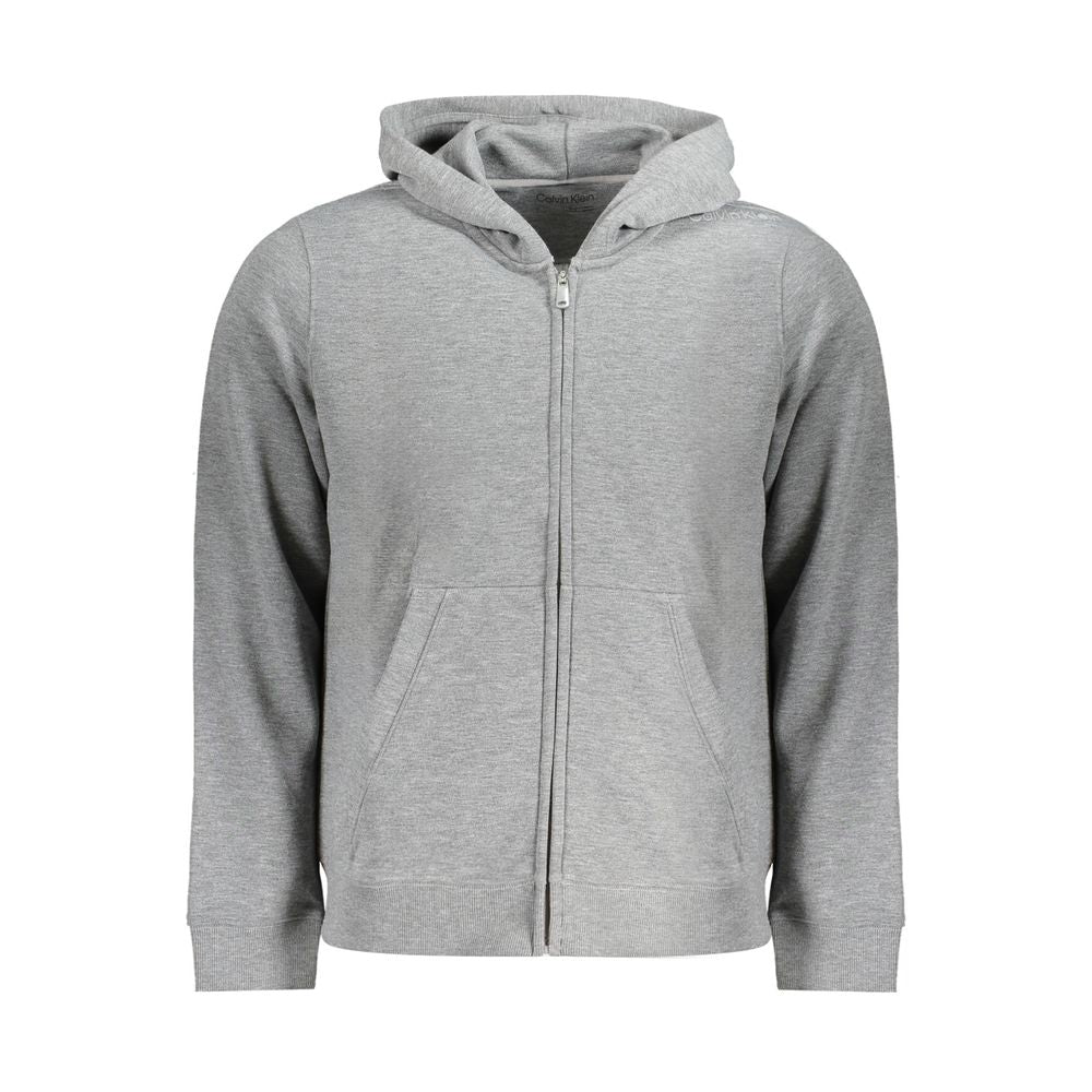 Calvin Klein Gray Polyester Sweatshirt