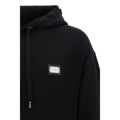 Dolce & Gabbana Black Cotton Sweatshirt
