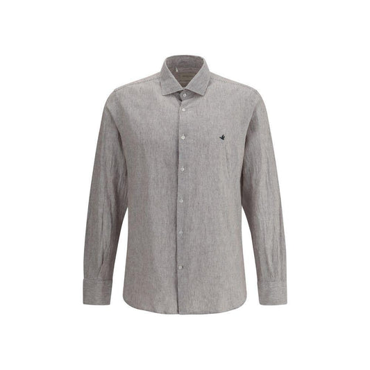 Brooksfield Cotton and linen Shirt BR-202CS129V0033-40