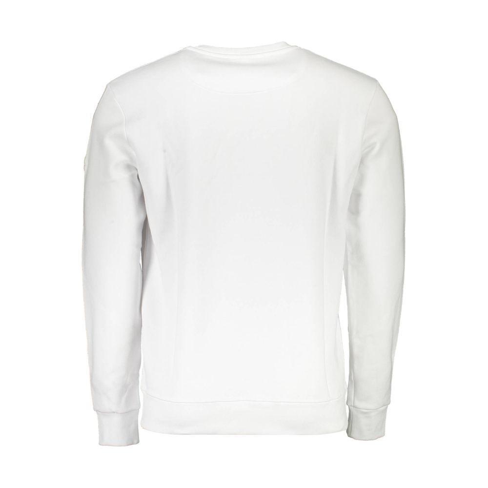 North Sails White Cotton Men Sweater