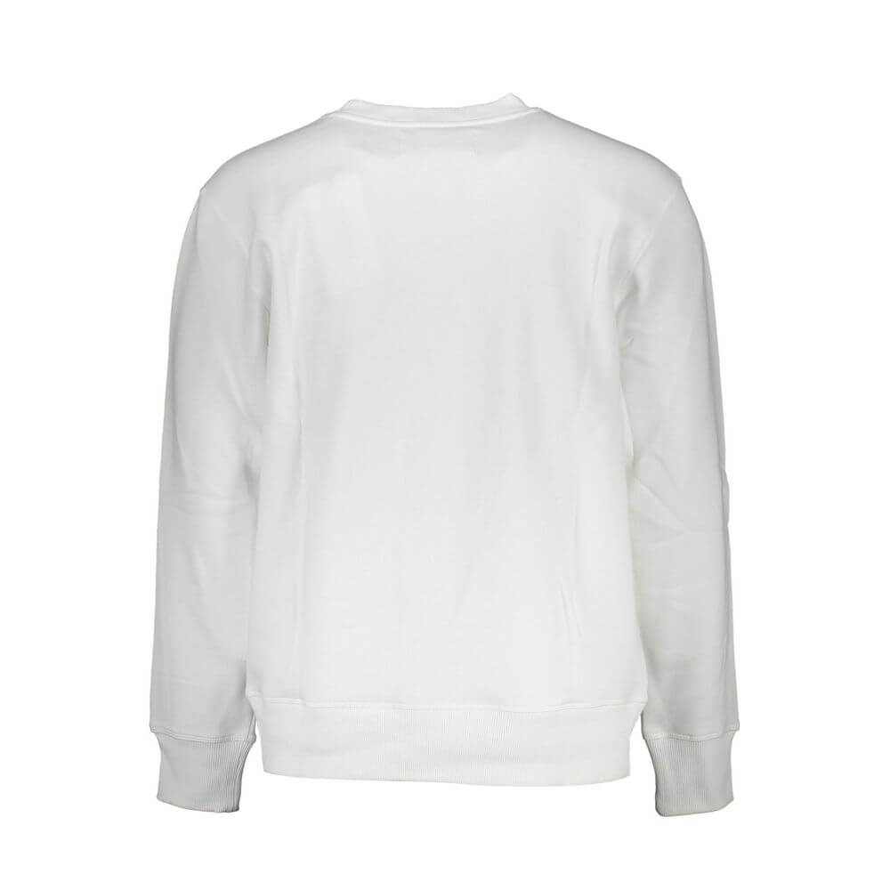 Calvin Klein White Cotton Sweatshirt
