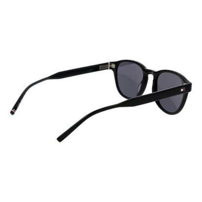 Tommy Hilfiger Black Men Sunglass