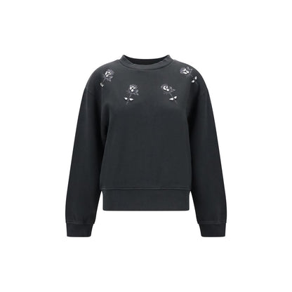 PINKO Black Cotton Sweatshirt