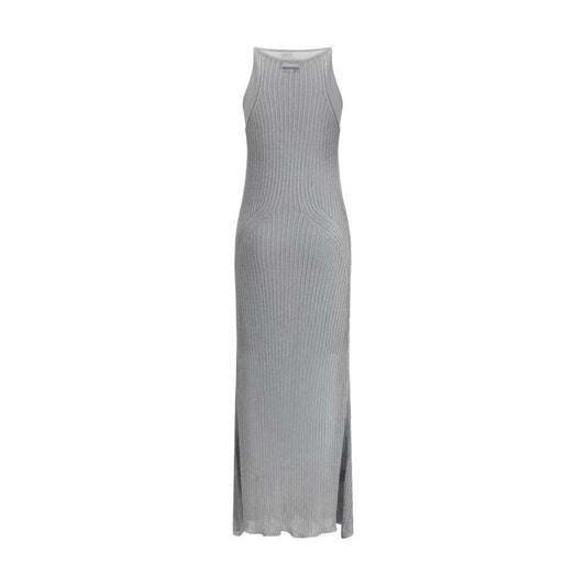 PINKO Metallic knit long Dress PI-105146A2LOI12-M