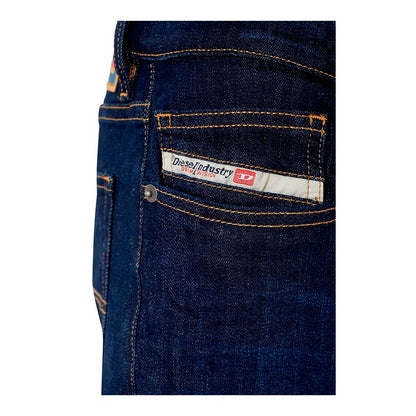 Diesel Blue Cotton Men Jeans