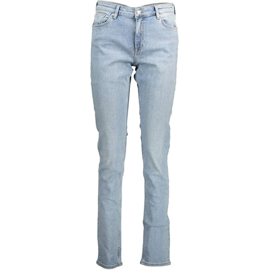 Gant Blue Organic Cotton Women Jeans