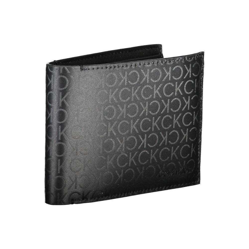Calvin Klein Black Polyester Men Wallet CA-22070