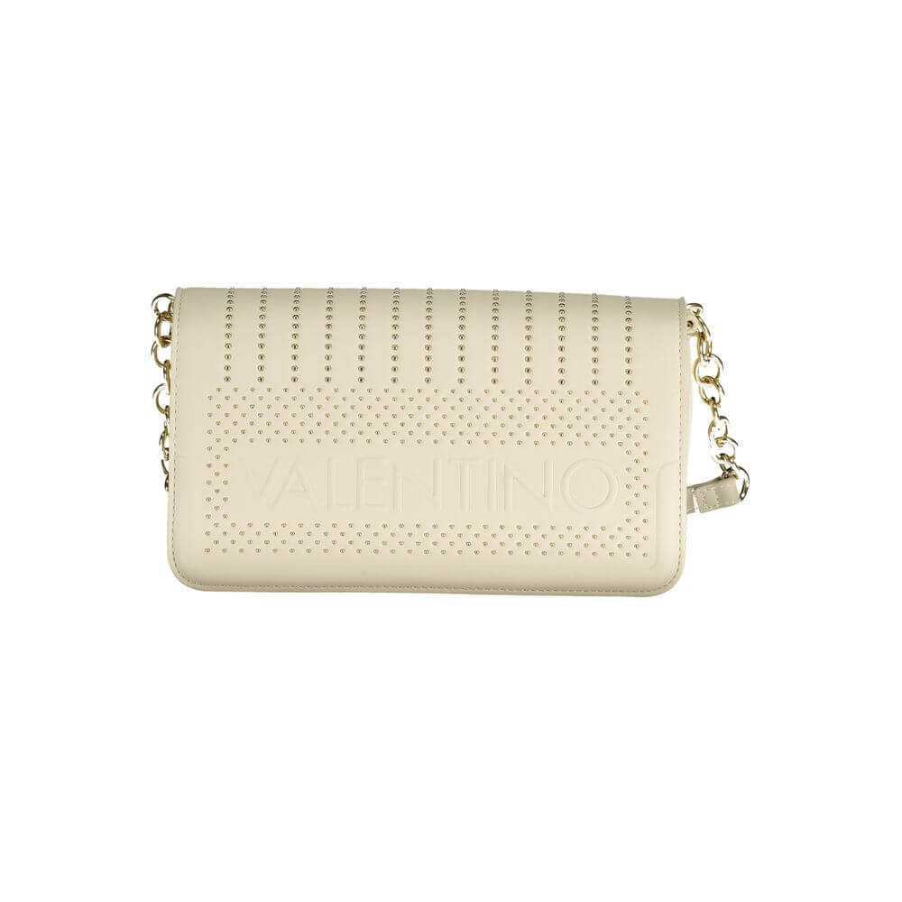 Mario Valentino White Polyethylene Handbag