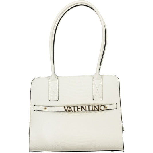 Mario Valentino White Polyethylene Handbag