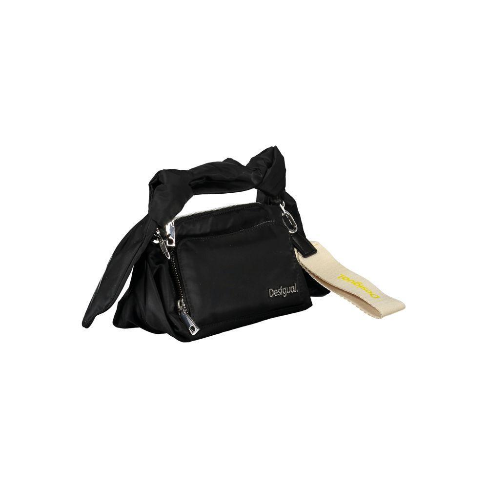 Desigual Black Polyester Handbag DE-26955
