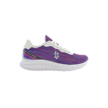U.S. POLO ASSN. Purple Polyester Sneaker