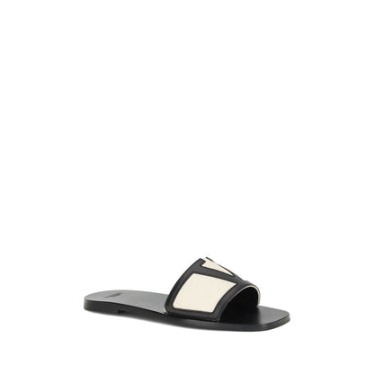 Valentino Garavani Multicolor Calf Leather Bos Taurus Sandals
