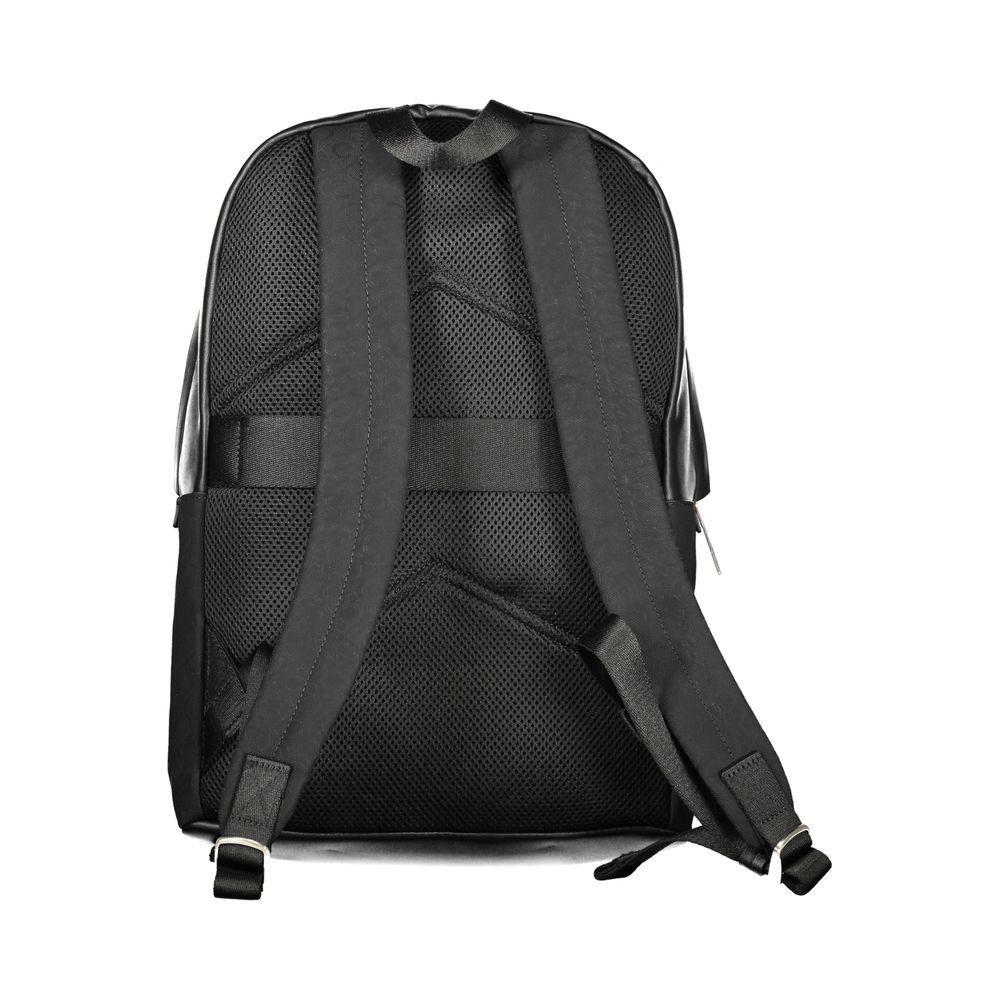 Calvin Klein Black Polyester Men Backpack CA-36304