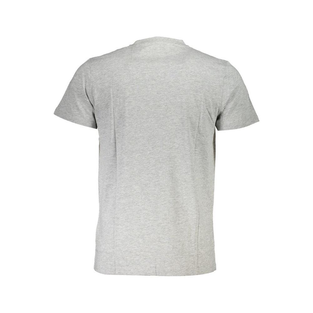 Cavalli Class Brown Cotton Men T-Shirt CA-37160-M