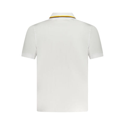 K-WAY White Cotton Polo Shirt