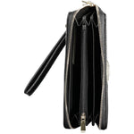 Guess Jeans Black Polyethylene Women Wallet GU-37334
