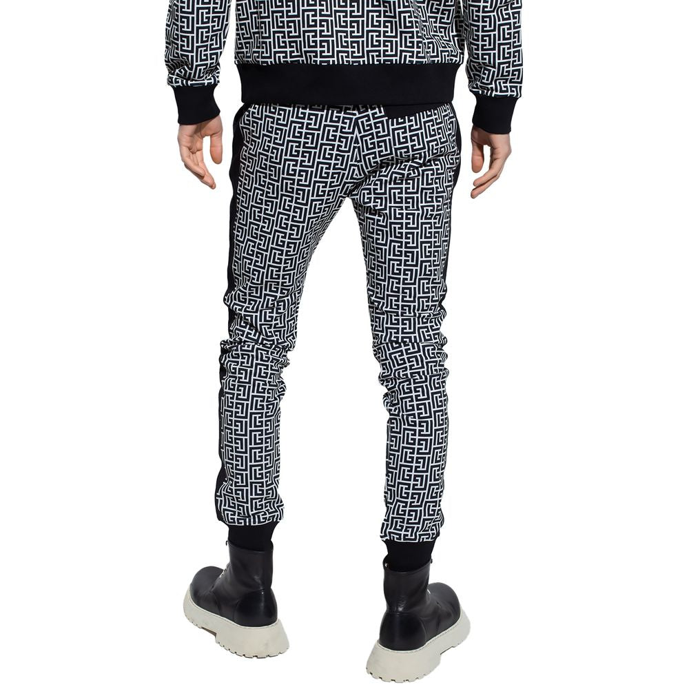 Balmain Black Cotton Jeans & Pant BA-15483-XL