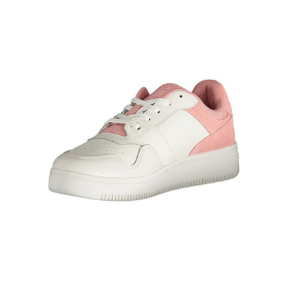 Tommy Hilfiger Pink Polyester Athletic Sneakers Tommy Hilfiger