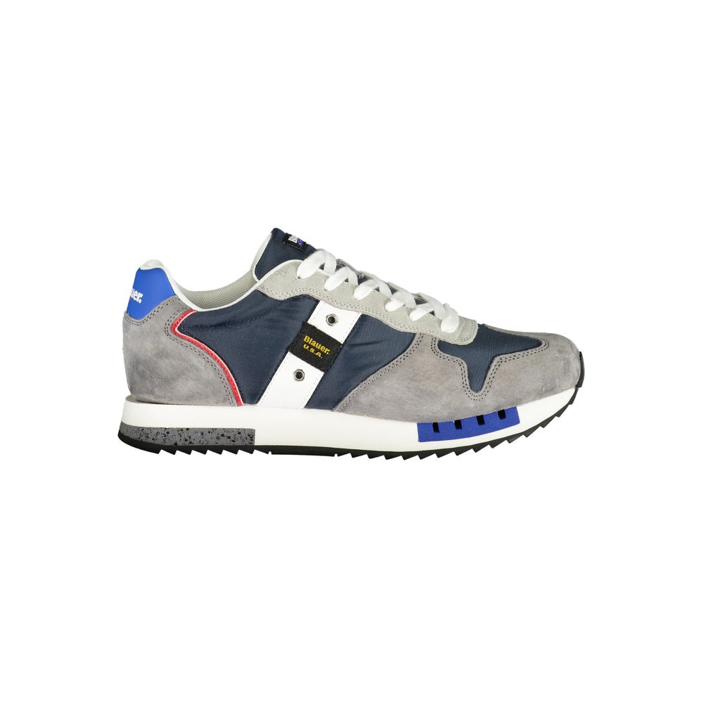 Blauer Brown Leather Men Sneaker BL-35541-EU45/US12