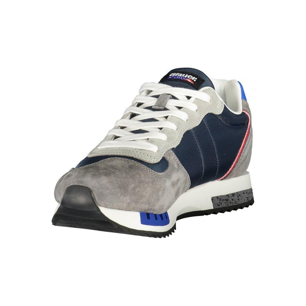Blauer Brown Leather Men Sneaker BL-35541-EU45/US12