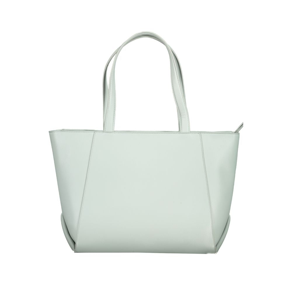 Calvin Klein Blue Polyethylene Handbag