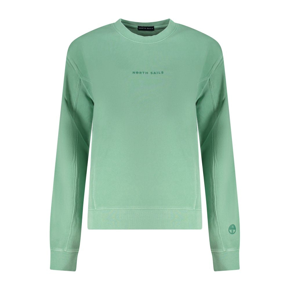 North Sails Green Cotton Sweatshirt